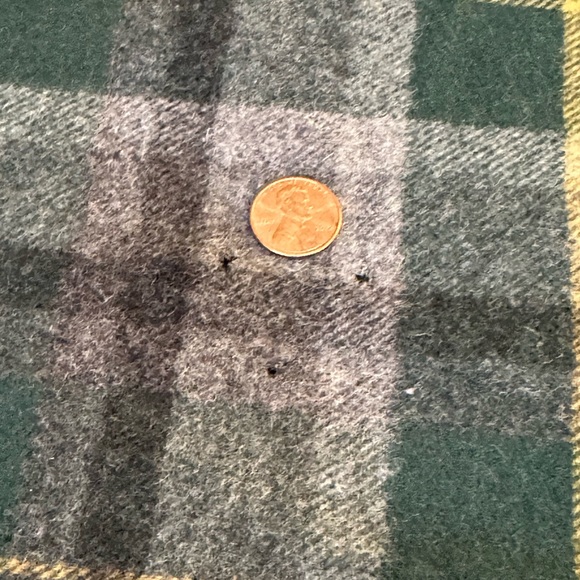 🌟HP🌟2012 Green Bay Packers "Titletown" Wool Tartan Plaid Scarf Unisex Lands' End - Picture 6 of 6